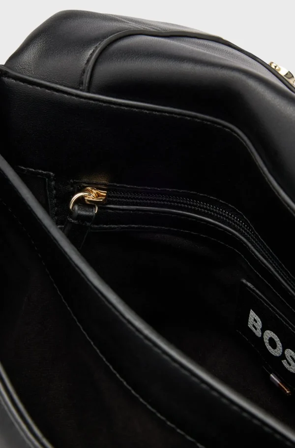 MULHER HUGO BOSS Malas>Bolsa A Tiracolo Acolchoada Com Monograma Double B
