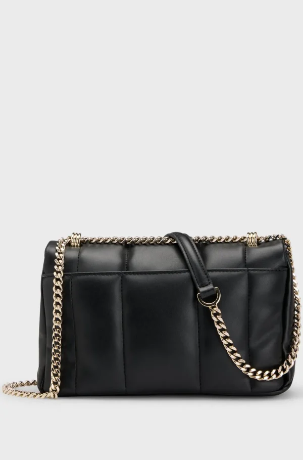 MULHER HUGO BOSS Malas>Bolsa A Tiracolo Acolchoada Com Monograma Double B
