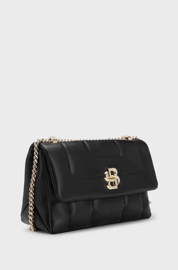 MULHER HUGO BOSS Malas>Bolsa A Tiracolo Acolchoada Com Monograma Double B