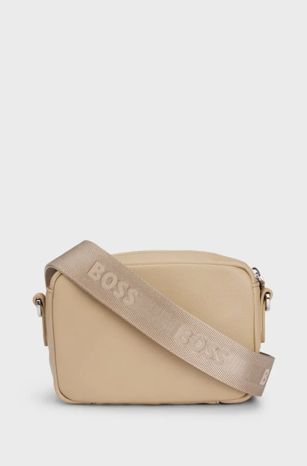 MULHER HUGO BOSS Malas>Bolsa A Tiracolo Em Pele Sintética Com Bolso Removível