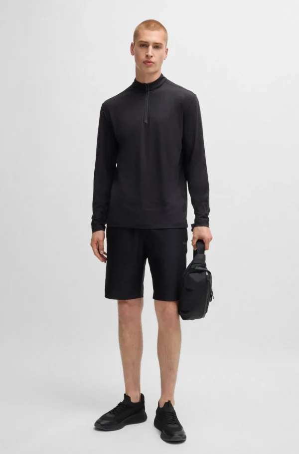 HUGO BOSS Vestuário De Exterior | Malas>Bolsa De Cintura Com Detalhes Do Logótipo Com Pega Superior
