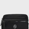 HUGO BOSS Malas>Bolsa De Cintura Em Sarja Com Monograma Double B