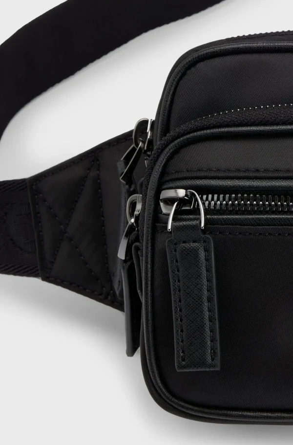 HUGO BOSS Malas>Bolsa De Cintura Em Sarja Com Monograma Double B