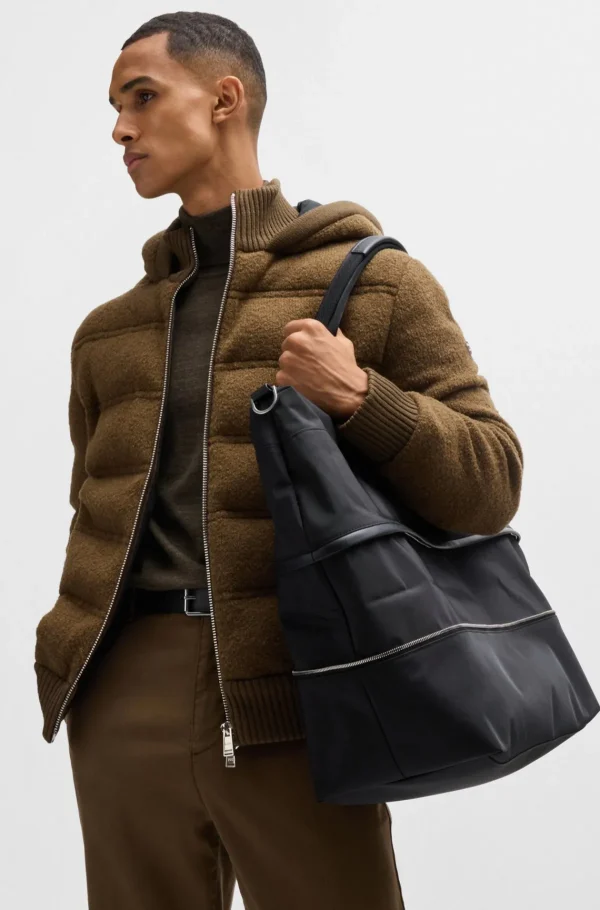 HUGO BOSS Malas>Bolsa De Viagem Expansível Com Acabamentos Exclusivos