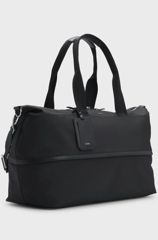HUGO BOSS Malas>Bolsa De Viagem Expansível Com Acabamentos Exclusivos