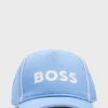 Crianças HUGO BOSS Chapéus E Cachecóis>Boné Para Criança Em Sarja De Algodão Com Logótipo Contrastante E Vivos