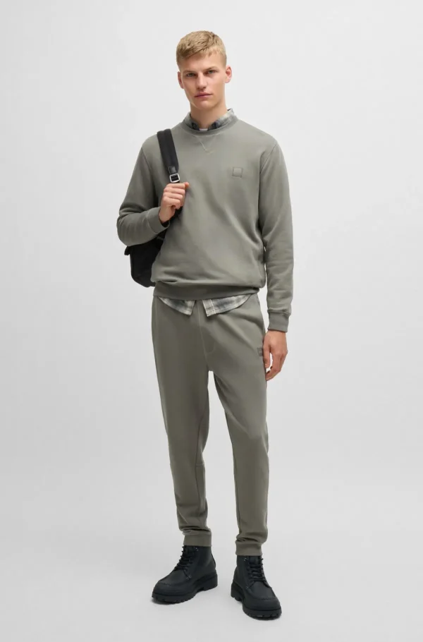 HUGO BOSS Vestuário De Exterior>Botins Com Sola De Borracha Em Pele Pull-up