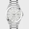 HUGO BOSS Relógios>Brushed-and-polished Stainless-steel Watch With Grooved Dial