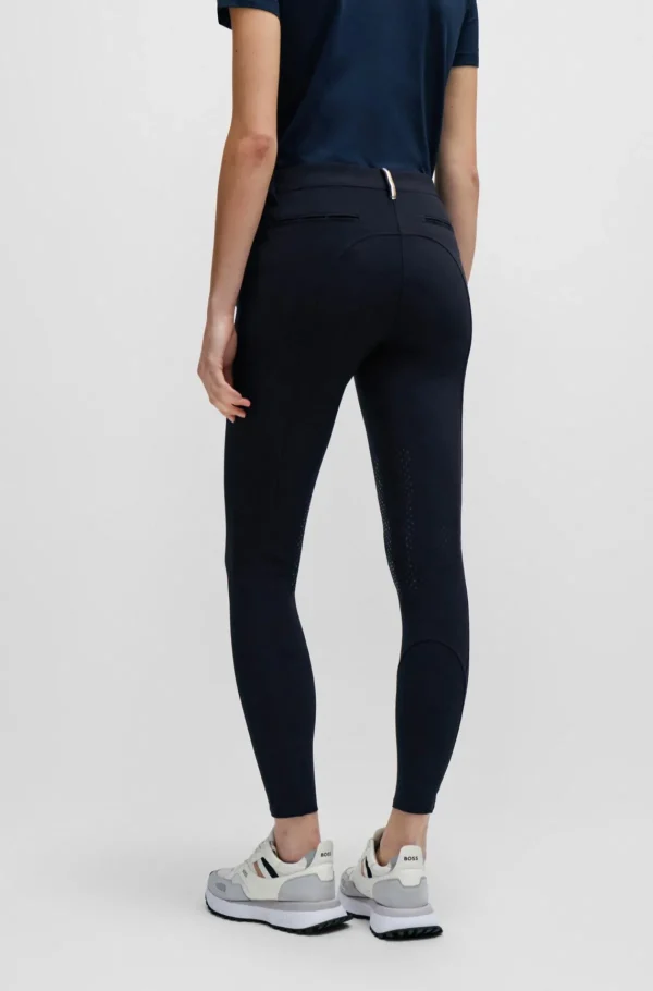 MULHER HUGO BOSS Calças E Calções>Calças De Equitação Com Joelheiras