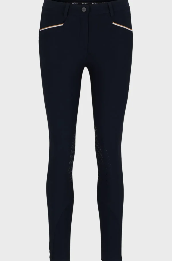 MULHER HUGO BOSS Calças E Calções>Calças De Equitação Com Joelheiras