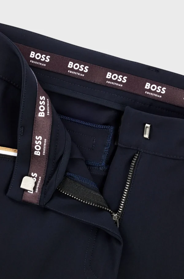 MULHER HUGO BOSS Calças E Calções>Calças De Equitação Com Joelheiras