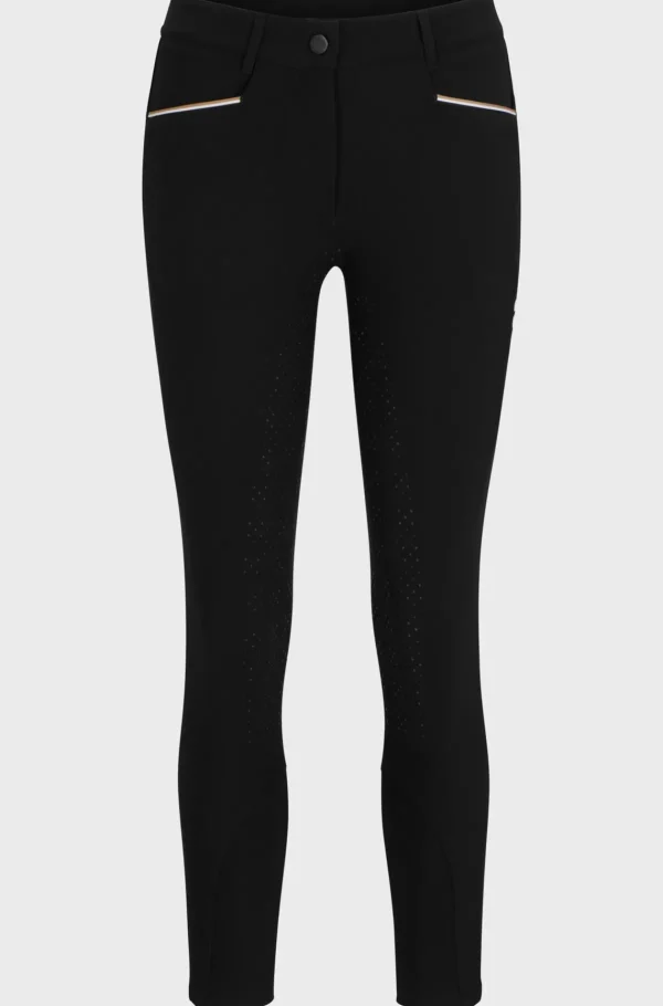 MULHER HUGO BOSS Calças E Calções>Calças Equestres Com Punho Completo Em Material Elástico