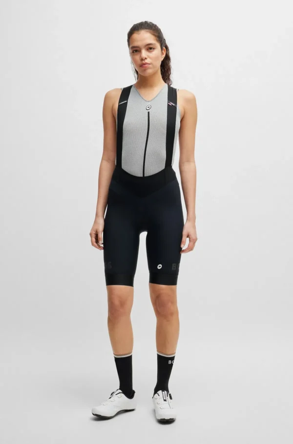 MULHER HUGO BOSS Ciclismo>Calções Com Armação Em X BOSS X ASSOS Com Espuma Amortecedora