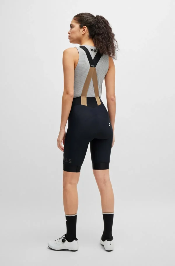 MULHER HUGO BOSS Ciclismo>Calções Com Armação Em X BOSS X ASSOS Com Espuma Amortecedora