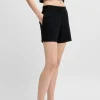 MULHER HUGO BOSS Pijamas E Loungewear>Calções De Ajuste Descontraído Com Logótipo De Impressão De Silicone
