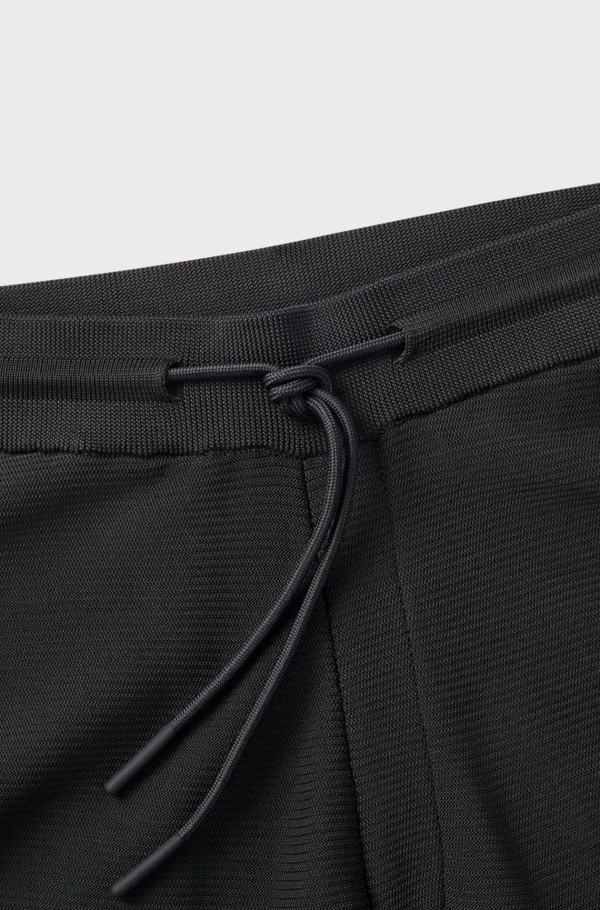 HUGO BOSS Calças E Calções>Calções De Ajuste Regular Em Tecido Elástico Com Detalhe De Logótipo