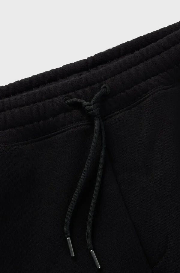 HUGO BOSS Calças E Calções>Calções De Algodão Felpudo Com Cordão E Estampa De Logótipo