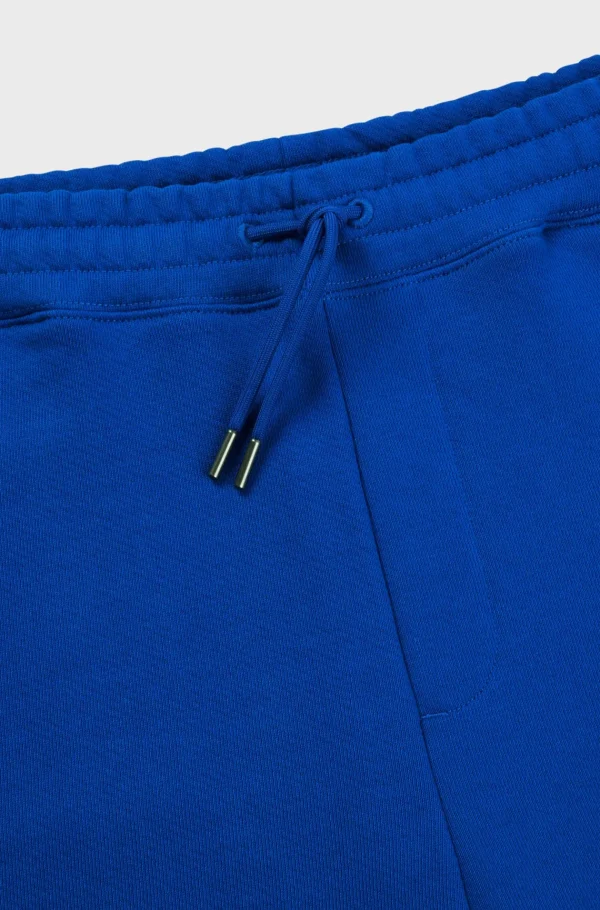 HUGO BOSS Sweats E Hoodies>Calções De Algodão Felpudo Com Cordão E Estampa De Logótipo