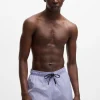 HUGO BOSS Fatos De Banho>Calções De Banho Totalmente Forrados Com Estampado De Logótipo