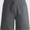 HUGO BOSS Pijamas E Loungewear>Calções De Pijama Em Mistura De Algodão Com Logótipo Bordado