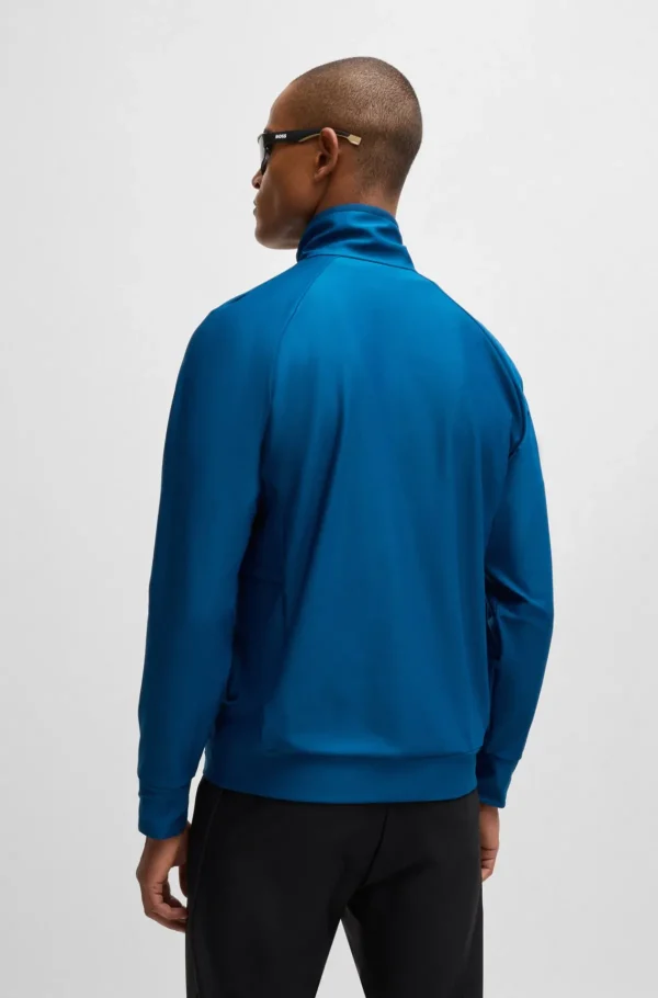 HUGO BOSS Sweats E Hoodies>Camisola Com Fecho Com Logótipo Refletor Decorativo