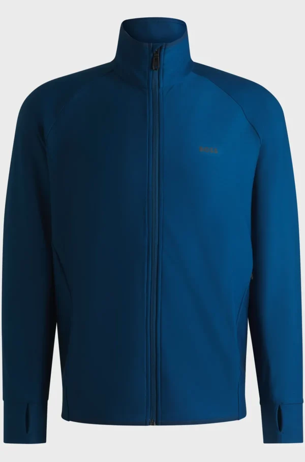 HUGO BOSS Sweats E Hoodies>Camisola Com Fecho Com Logótipo Refletor Decorativo