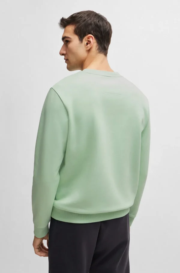 HUGO BOSS Sweats E Hoodies>Camisola Com Mistura De Algodão Com Logótipo Moldado Em 3D