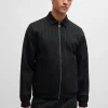 HUGO BOSS Sweats E Hoodies>Camisola De Algodão Mercerizado Porsche X BOSS Com Jacquard Com Riscas De Giz
