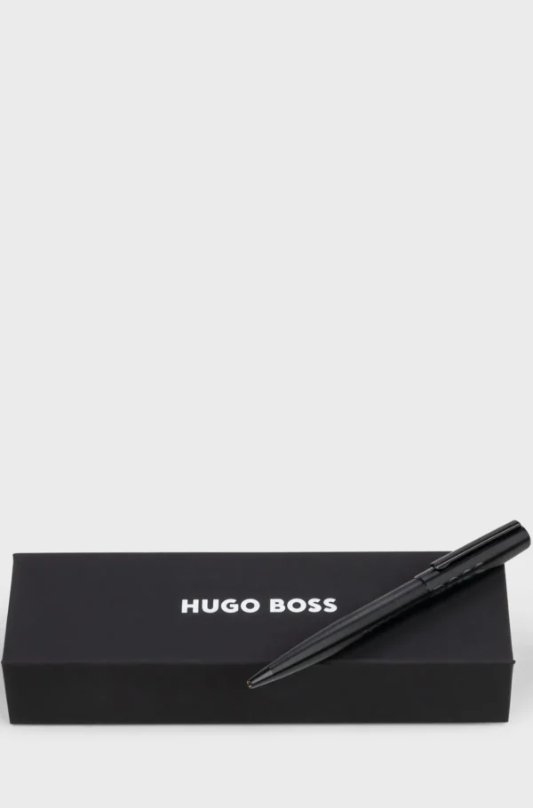 MULHER HUGO BOSS Mais Acessórios>Caneta Esferográfica Preta Com Logótipo Tonal