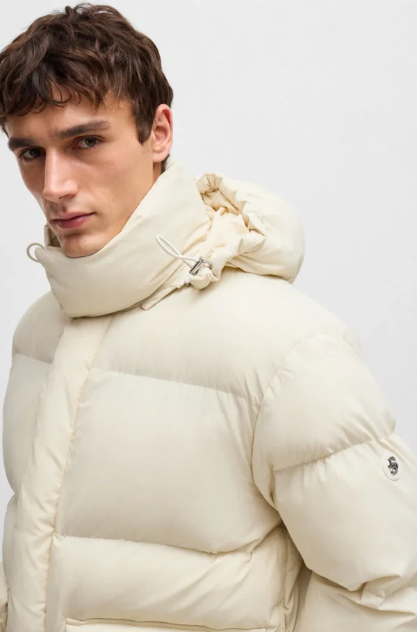 HUGO BOSS Casacos>Casaco Acolchoado Repelente à água Com Monograma Double B