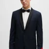 HUGO BOSS Blazers>Casaco De Smoking De Ajuste Extra-slim Em Mistura De Lã