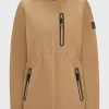 MULHER HUGO BOSS Casacos>Casaco Equestre Parka Rígido Com Acabamento Repelente à água