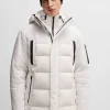 HUGO BOSS Casacos>Casaco Parka Repelente à água Com Enchimento De Penas