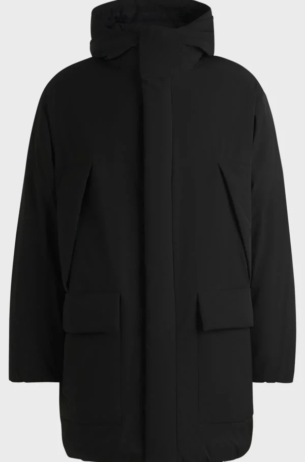 HUGO BOSS Sobretudos E Parkas>Casaco Parka Repelente à água Em Tecido Super