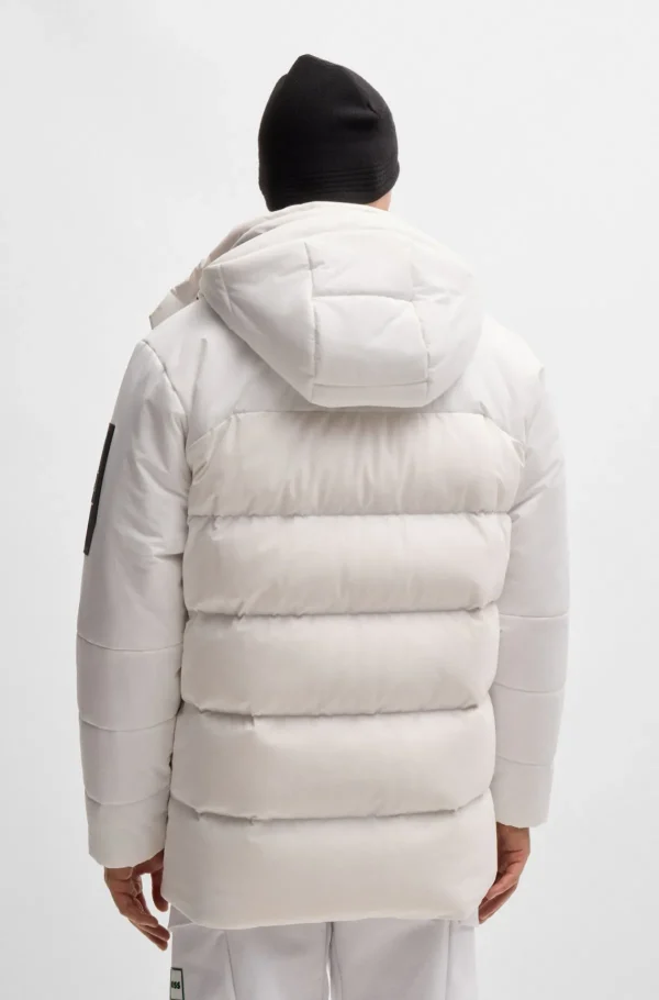 HUGO BOSS Casacos>Casaco Parka Repelente à água Com Enchimento De Penas