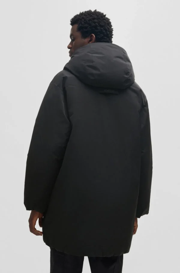 HUGO BOSS Sobretudos E Parkas>Casaco Parka Repelente à água Em Tecido Super