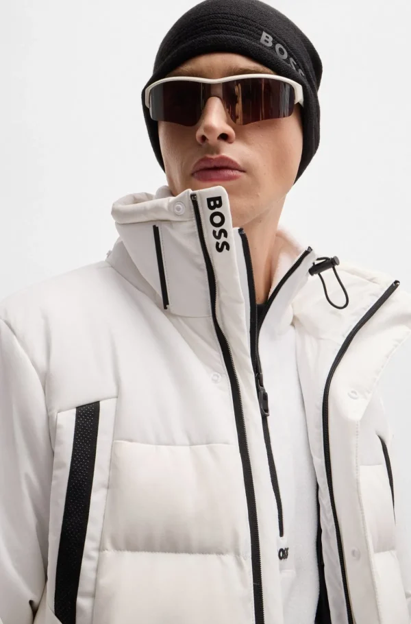 HUGO BOSS Casacos>Casaco Parka Repelente à água Com Enchimento De Penas