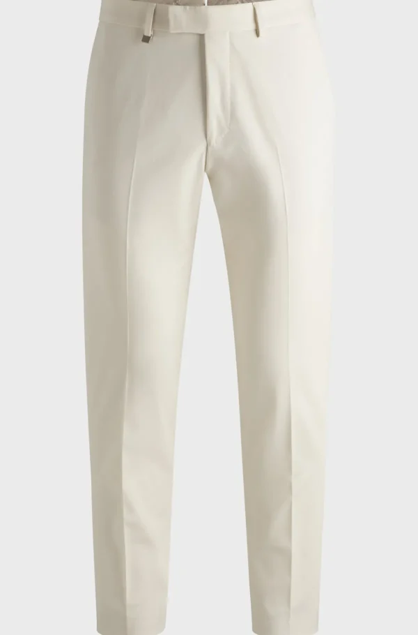 HUGO BOSS Calças E Calções>Chinos BOSS X ASTON MARTIN De Ajuste Regular Em Algodão Elástico