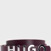 MULHER HUGO BOSS Cintos>Cinto Em Pele Italiana Com Fivela Com Logótipo