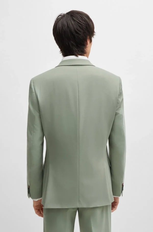HUGO BOSS Fatos>Fato De Ajuste Slim Em Tecido Elástico De Alto Desempenho