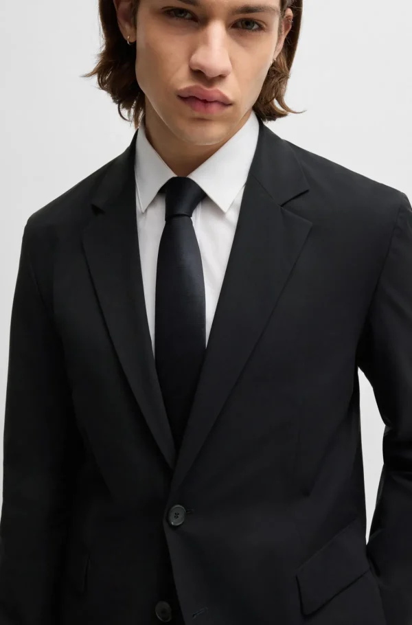 HUGO BOSS Fatos>Fato De Ajuste Slim Embalável Em Material Elástico De Alto Desempenho