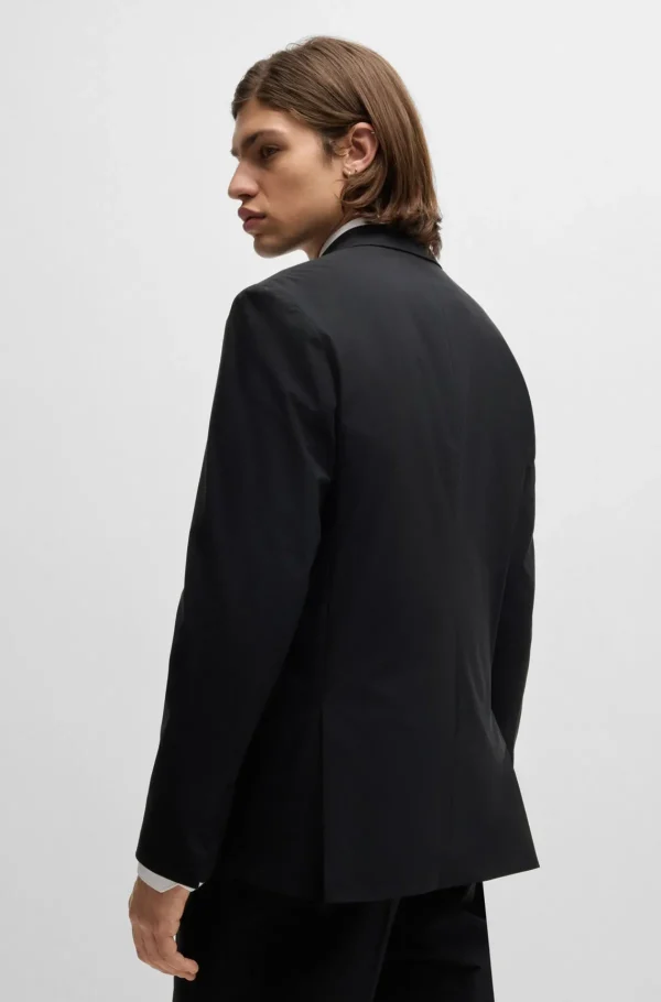 HUGO BOSS Fatos>Fato De Ajuste Slim Embalável Em Material Elástico De Alto Desempenho