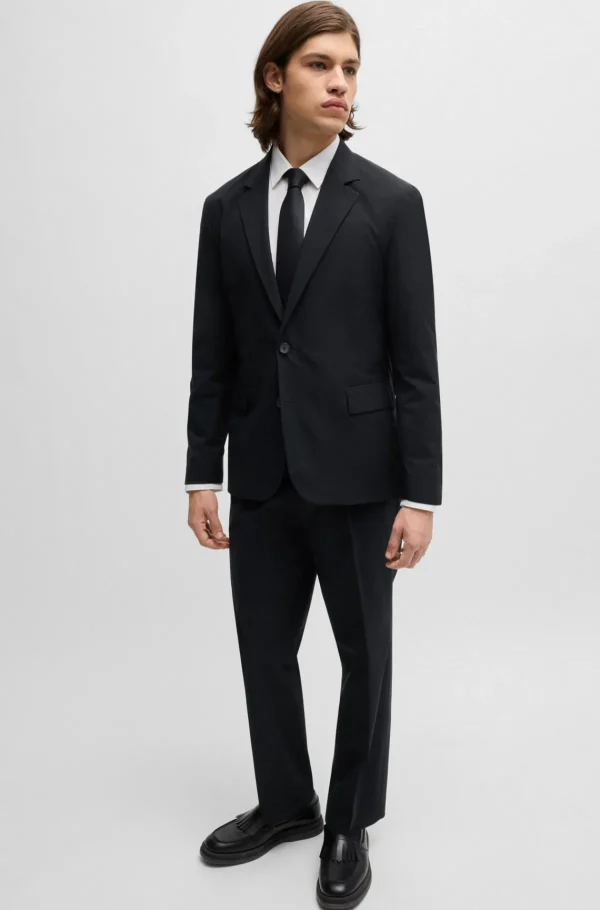 HUGO BOSS Fatos>Fato De Ajuste Slim Embalável Em Material Elástico De Alto Desempenho