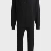 HUGO BOSS Sweats E Hoodies>Fato De Treino Em Jersey De Algodão Com Rebordos De Logótipo