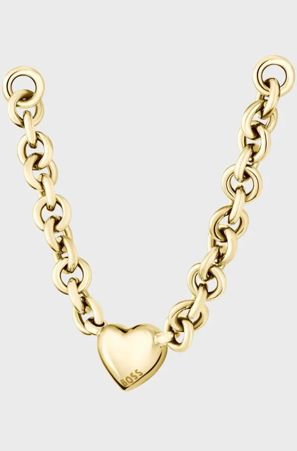 MULHER HUGO BOSS Joias>-tone Necklace With Heart Charm