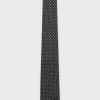 HUGO BOSS Gravatas E Lenços De Bolso>Gravata Em Mistura De Seda Com Padrão Jacquard