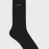 HUGO BOSS Meias>Meias Com Logo Regulares Em Algodão Elástico