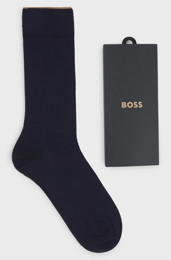 HUGO BOSS Meias>Meias De Comprimento Regular Em Mistura De Caxemira
