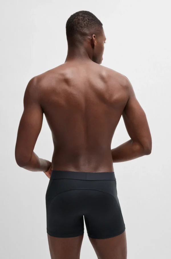 HUGO BOSS Ginásio E Corrida>Pack De Três Boxers Compridos Em Microfibra Elástica Com Logótipos
