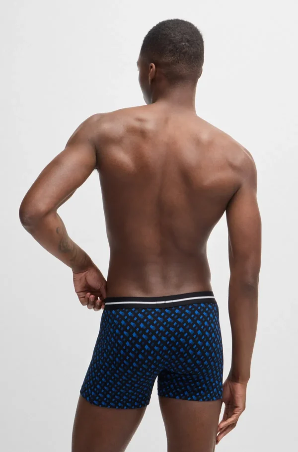 HUGO BOSS Roupa Interior>Pack De Três Boxers Em Algodão Elástico